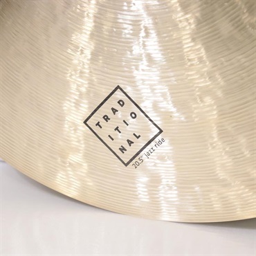 Istanbul／Agop 【イケベ楽器店創業50周年記念モデル】Traditional Jazz Ride 20.5'' 【No.13/1930g】 画像1