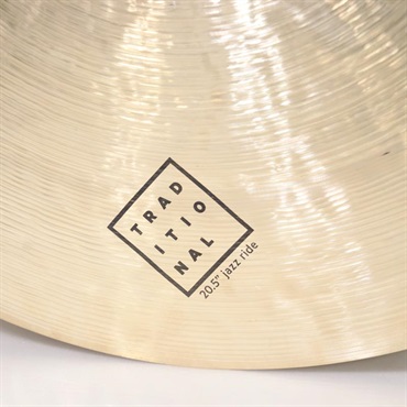Istanbul／Agop 【イケベ楽器店創業50周年記念モデル】Traditional Jazz Ride 20.5'' 【No.15/1920g】 画像1