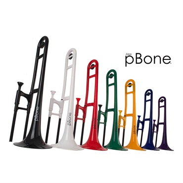 pBone music ピーボーンミュージック / pBone White (PBONE1W) 【プラスチック製 テナー トロンボーン】 画像2