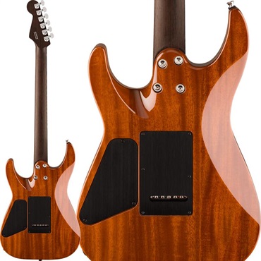 Charvel MJ DK24 HSH 2PT W Mahogany with Flame Maple (Antique Burst/Wenge) 画像1