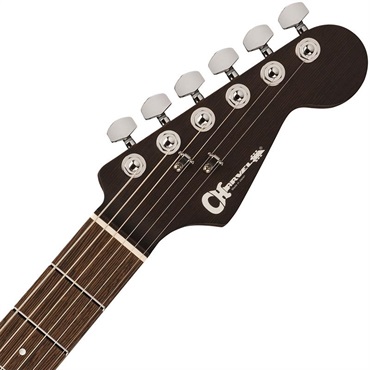 Charvel MJ DK24 HSH 2PT W Mahogany with Flame Maple (Antique Burst/Wenge) 画像4
