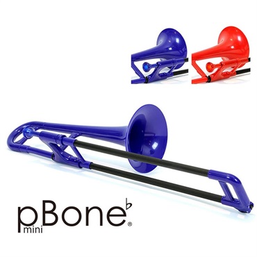pBone music ピーボーンミュージック / pBone mini Blue (PBONE2B) 【プラスチック製 アルト トロンボーン】 画像2
