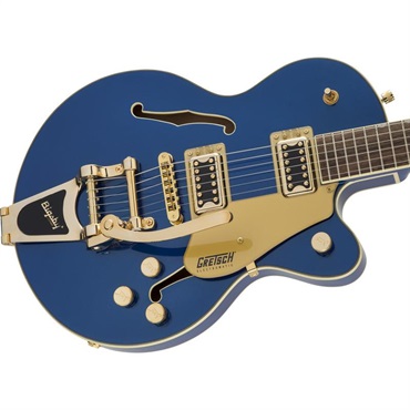 GRETSCH G5655TG Electromatic Center Block Jr. Single-Cut with Bigsby and Gold Hardware（Azure Metallic／Laurel） 画像2