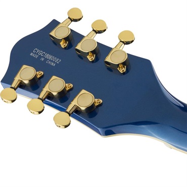 GRETSCH G5655TG Electromatic Center Block Jr. Single-Cut with Bigsby and Gold Hardware（Azure Metallic／Laurel） 画像4