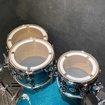 dw Collector's Pure Maple 4pc Drum Kit [BD22，FT16，TT12&10/Teal Glass Finish Ply]【店頭展示特価品】 画像3