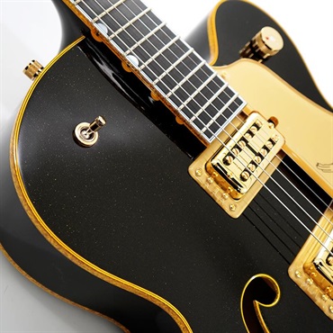 GRETSCH Falcon Hollow Body with String-Thru Bigsby and Gold Hardware（Tokyo Midnight Sparkle） 画像9