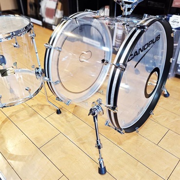 CANOPUS USED 中古 Acrylic Drum [22BD，12TT，14FT，16FT/Protection Racketケース一式付属] 画像6