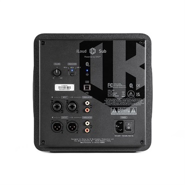 IK Multimedia iLoud Sub (アイケーマルチメディア)(サブウーファー)(キャリブレーションシステム搭載)(アイランド/アイランドサブ)(DTM) 画像2