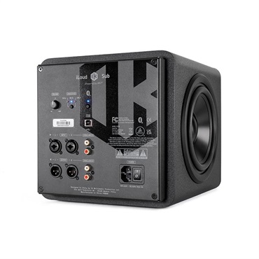 IK Multimedia iLoud Sub (アイケーマルチメディア)(サブウーファー)(キャリブレーションシステム搭載)(アイランド/アイランドサブ)(DTM) 画像6