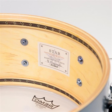 TAMA TMS1465D-SBM [STAR Maple 14''×6.5'' - Satin Blue Metallic]【Made in Japan】 画像7