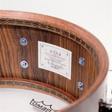 TAMA TBS1465DC-DKR [STAR Buniga 14''×6.5'' - Dark Red Cordia]【Made in Japan】 画像7