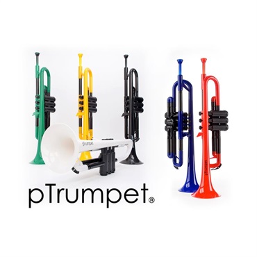 pBone music ピーボーンミュージック / pTrumpet Blue (PTRUMPET1B) 【プラスチック製 Bb トランペット】 画像2