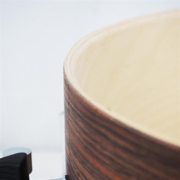 PORK PIE USED 中古 USA Custom 8ply Maple Snare Drum 14×6.5 - Rosewood & Zebrawood - 画像8