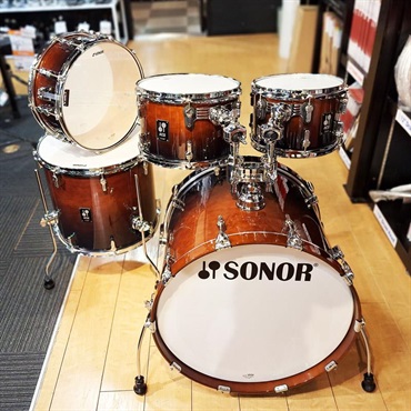 SONOR AQ2 STAGE Shell Set [22BD，10TT，12TT，16FT，14SD /Brown Fade/SN-AQ2SG #BRF]【店頭展示特価品】 画像1