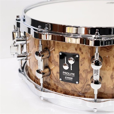 SONOR PL-1406SDWD CHB [PROLITE Series Maple 14''×6'' Die-Cast Hoop - Chocolate Burl] 画像1