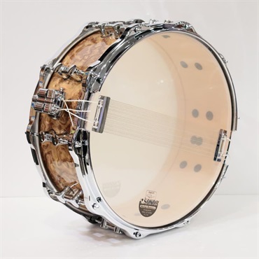 SONOR PL-1406SDWD CHB [PROLITE Series Maple 14''×6'' Die-Cast Hoop - Chocolate Burl] 画像6