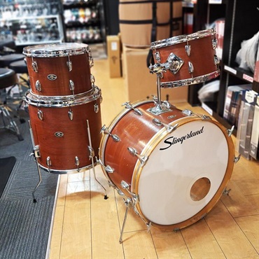 Slingerland VINTAGE 60s～70s Mahogany/Poplar/Maple 4pc Set [22BD，12TT，13TT，16FT] 画像1