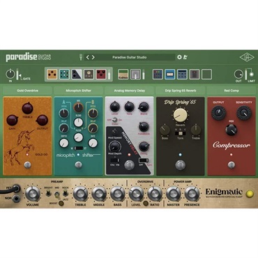 Universal Audio 【UAD Half Yearly Sale！】Paradise Guitar Studio(オンライン納品)(2時間以内に納品) 画像1