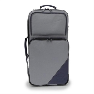 GARD BAGS ガードバッグス / エリート シリーズ 5-ECLG-NB トランペット用 トリプル ケース / グレーレザー ・ ネイビーレザートリム 画像1