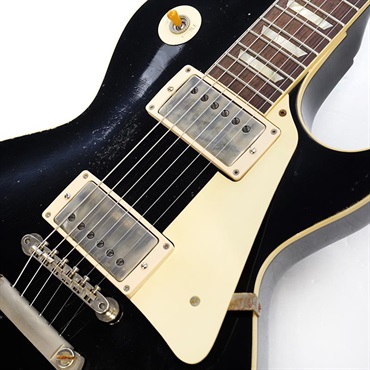 Gibson 【GIBSON×AQUBEストラッププレゼント】Murphy Lab 1958 Les Paul Standard Ebony Heavy Aged NH SN.841055 画像3
