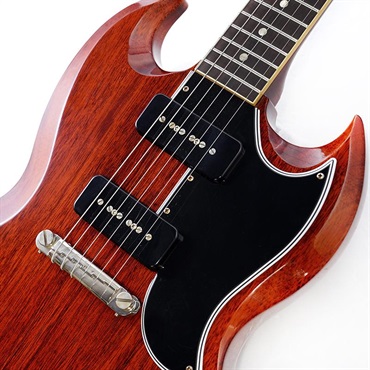 Gibson 【GIBSON×AQUBEストラッププレゼント】Murphy Lab 1963 SG Special Reissue Lightning Bar Ultra Light Aged (Medium Cherry)  SN.505153 画像3