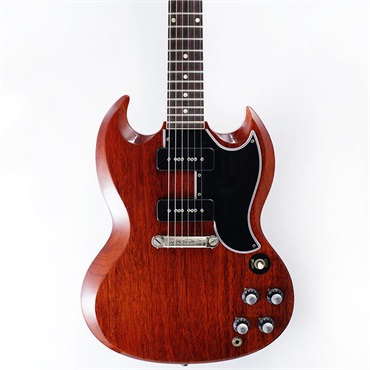 Gibson 【GIBSON×AQUBEストラッププレゼント】Murphy Lab 1963 SG Special Reissue Lightning Bar Ultra Light Aged (Medium Cherry)  SN.505153 画像8