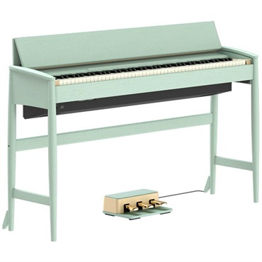 Roland きよら KIYOLA KF-20-KG (セラドングリーン) 【汎用ピアノマット・キーカバーセット】ローランド カリモク家具 画像1