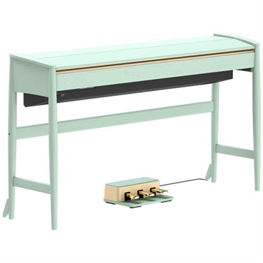 Roland きよら KIYOLA KF-20-KG (セラドングリーン) 【汎用ピアノマット・キーカバーセット】ローランド カリモク家具 画像2