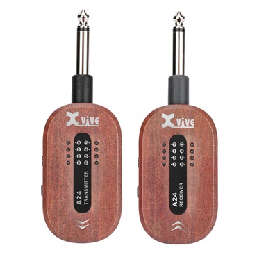 Xvive XV-A24 #MH[Mahogany] ギターワイヤレス　【受信機・送信機ペアセット】 画像2
