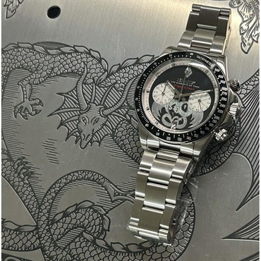 ZEMAITIS ZEMAITIS Watch [ZWCHRONO25DH/ドラゴン＆ハート・デザイン] 画像7