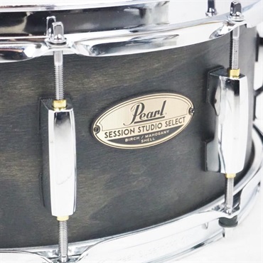 Pearl USED 中古 STS1455S/C [Session Studio Select 14×5.5 Snare Drum /#852 Black Satin Ash 画像1
