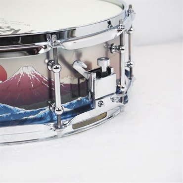 Negi Drums GNF-1450P [1mm Steel 14''x5'' Snare Drum - 銀富士]【Made in Japan】 画像5