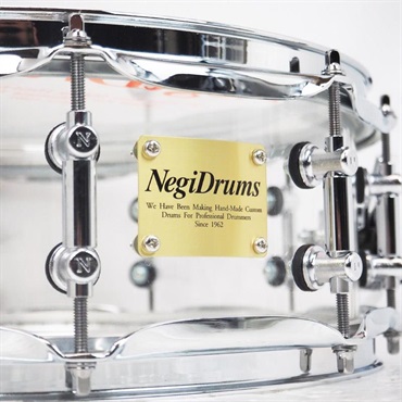 Negi Drums AK1450P3-N1 [6mm Acrylic 14''x5'' Snare Drum]【Made in Japan】 画像2