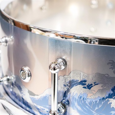 Negi Drums GNF-1450P [1mm Steel 14''×5'' Snare Drum - 銀富士]【Made in Japan】 画像9