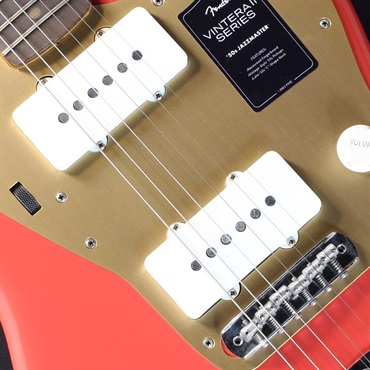 Fender MEX Limited Edition Vintera II Road Worn '50s Jazzmaster (Fiesta Red/Rosewood) #MX25083821 画像3