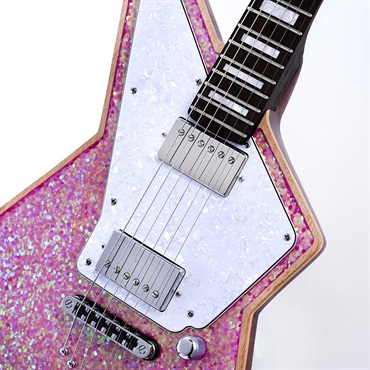 Cream Guitars VOLTAGE Standard WG/R CH Pink Glitter #M2409V133 画像3