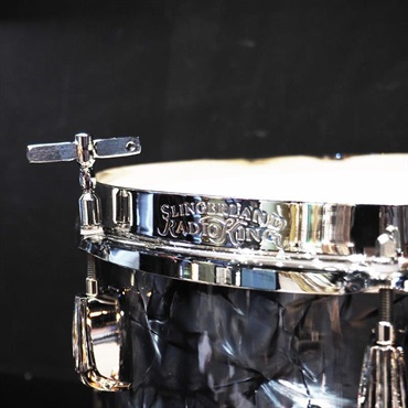 Slingerland Radio King Limited Edition Snare Drum 14×7 [(Black Diamond Pearl/SLFP0714SMK069-LTD]【店頭展示特価品】 画像7