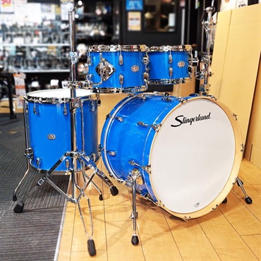 Slingerland Studio King 4pc Outfit [22BD，10TT，12TT，16FT/Lunar Blue Lacquer] 画像1