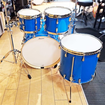Slingerland Studio King 4pc Outfit [22BD，10TT，12TT，16FT/Lunar Blue Lacquer] 画像9