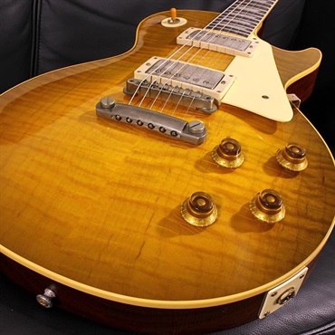 Gibson 【GIBSON×AQUBEストラッププレゼント】Murphy Lab 1959 Les Paul Standard Reissue Green Lemon Fade Ultra Light Aged SN. 952165 画像3