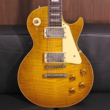 Gibson 【GIBSON×AQUBEストラッププレゼント】Murphy Lab 1959 Les Paul Standard Reissue Green Lemon Fade Ultra Light Aged SN. 952165 画像6