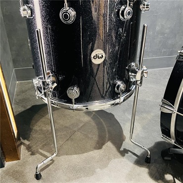 dw Collector's Pure Maple 4pc Drum Kit [BD22，FT16，TT12&10 / Gun Metal Sparkle Glass Finish Ply]【店頭展示特価品】 画像3
