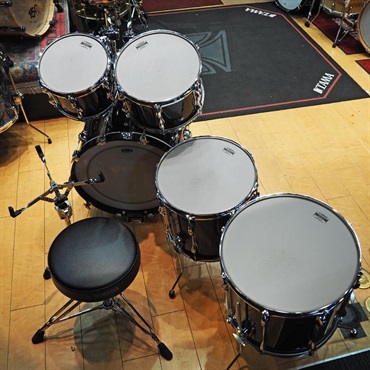 YAMAHA 【Steve Gadd 2025 JAPAN Tour ご本人使用機材！】Recording Custom 5pcs Drum Kit - Solid Black-[20BD，10TT，12TT，14FT，16FT＆スネアスタンド・シンバルスタンド・ドラムスローン] 画像2