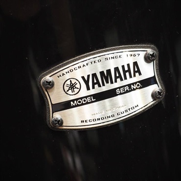 YAMAHA 【Steve Gadd 2025 JAPAN Tour ご本人使用機材！】Recording Custom 5pcs Drum Kit - Solid Black-[20BD，10TT，12TT，14FT，16FT＆スネアスタンド・シンバルスタンド・ドラムスローン] 画像8