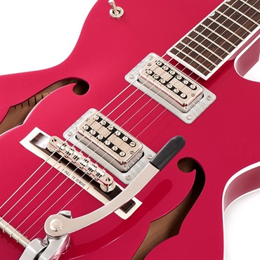 GRETSCH G6120T-HR Brian Setzer Signature Hot Rod Hollow Body with Bigsby (Candy Magenta／Rosewood) 画像3