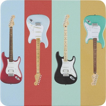 Fender USA 【夏のボーナスセール】 Fender Stratocaster Modern Design Coaster Set (#9106107002) 画像3