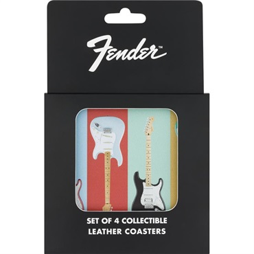 Fender USA 【夏のボーナスセール】 Fender Stratocaster Modern Design Coaster Set (#9106107002) 画像5
