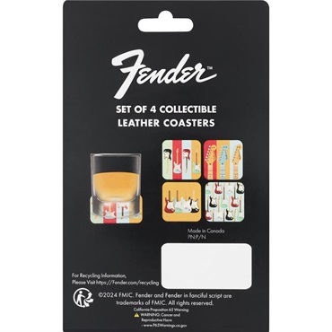Fender USA 【夏のボーナスセール】 Fender Stratocaster Modern Design Coaster Set (#9106107002) 画像6