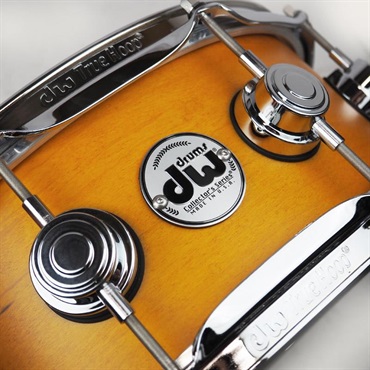 dw DRS00514SSC104 [Collector's Pure Maple Snare Drum Standard Shell 14×5 / Amber Satin Oil] 画像2