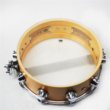 dw DRS00514SSC104 [Collector's Pure Maple Snare Drum Standard Shell 14×5 / Amber Satin Oil] 画像8